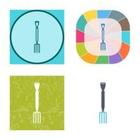 Gardening Fork Vector Icon