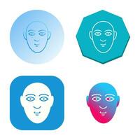 Human Face Vector Icon