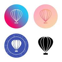 Hot Air Balloon Vector Icon