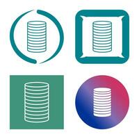 Stack of Coins Vector Icon