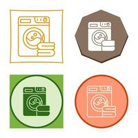 Washing Machine Vector Icon