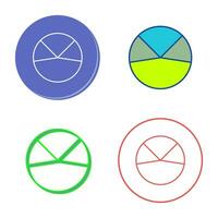 Pie Chart Analysis Vector Icon