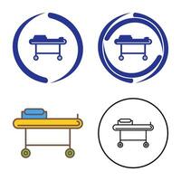 Stretcher Vector Icon