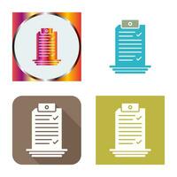 Check List Vector Icon