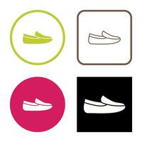 Men's Loafers Vector Icon