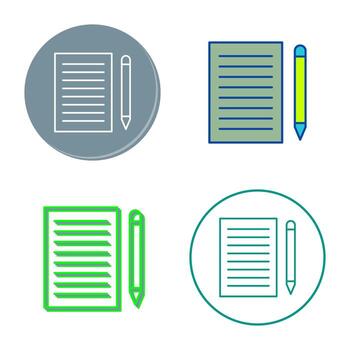 Write Feedback Vector Icon