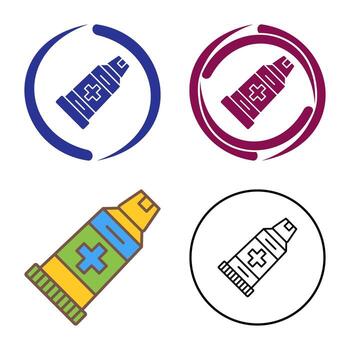 pegar icono vectorial vector