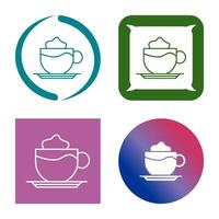 Latte Vector Icon