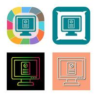 Online appointment Vector Icon