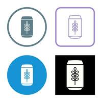 Beer Can Vector Icon