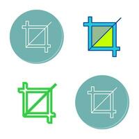 Unique Crop Vector Icon