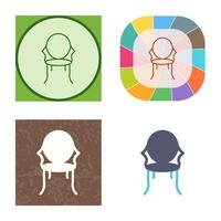 Ancient Chair Vector Icon