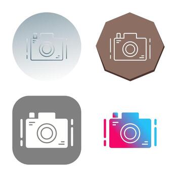 icono de vector de camara