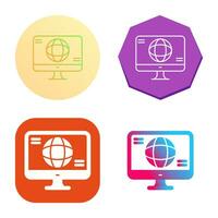 Monitor Vector Icon