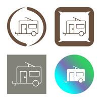 Trailer Vector Icon