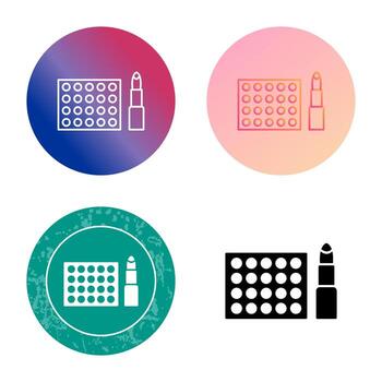 icono de vector de maquillaje