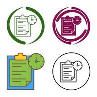 Task Management Vector Icon