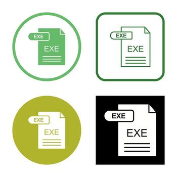 EXE Vector Icon
