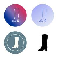 Long Boots Vector Icon