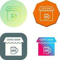 Coffee Shop Vector Icon