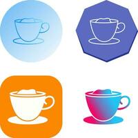 Creamy Coffee Vector Icon