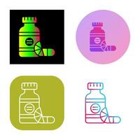 Vitamins Vector Icon