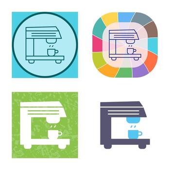 Coffee Machine Vector Icon