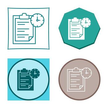 Task Management Vector Icon