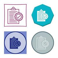 Check List Vector Icon