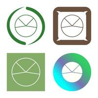 Pie Chart Analysis Vector Icon