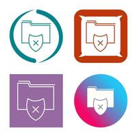 Vulnerable Folder Vector Icon