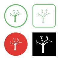 Tree with no Leaves Vector Icon