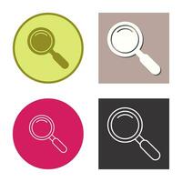 Magnifiying Glass Vector Icon