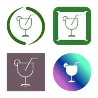 Unique Drinks Vector Icon