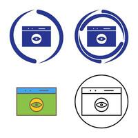 Unique Link Optimization Vector Icon