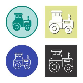 Tractor Vector Icon