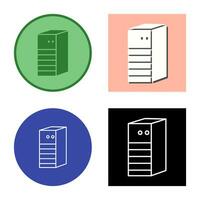 Server Network Vector Icon