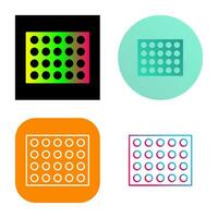 Colored Palette Vector Icon