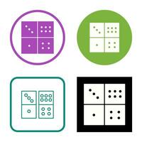 Domino Game Vector Icon