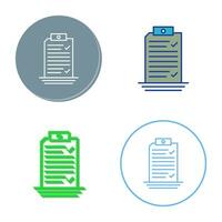 Check List Vector Icon