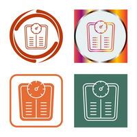 Weight Scale Vector Icon
