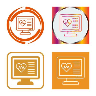 Cardiogram Vector Icon