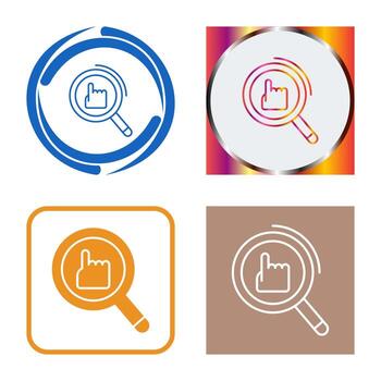 icono de vector de selección rápida