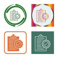 Check List Vector Icon