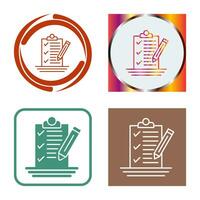 Check List Vector Icon