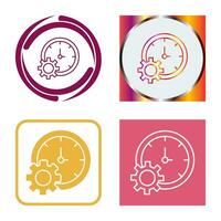 Time Setting Vector Icon