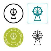 Ferris Wheel Vector Icon