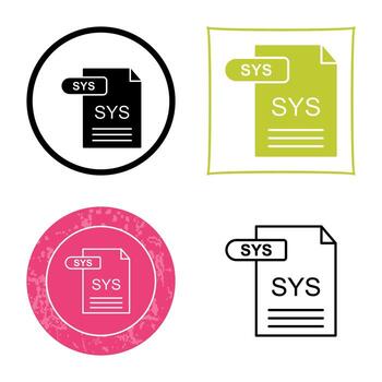 SYS Vector Icon