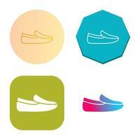 Men's Loafers Vector Icon