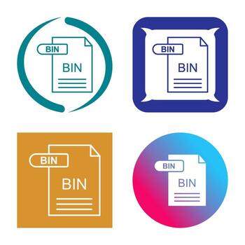 BIN Vector Icon
